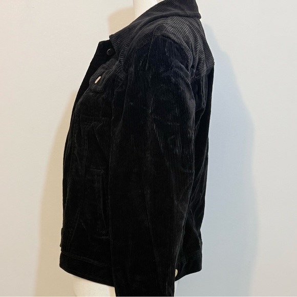 Lauren Jeans Co. Ralph Lauren Black Corduroy Jacket – Women’s Medium - Picture 4 of 10